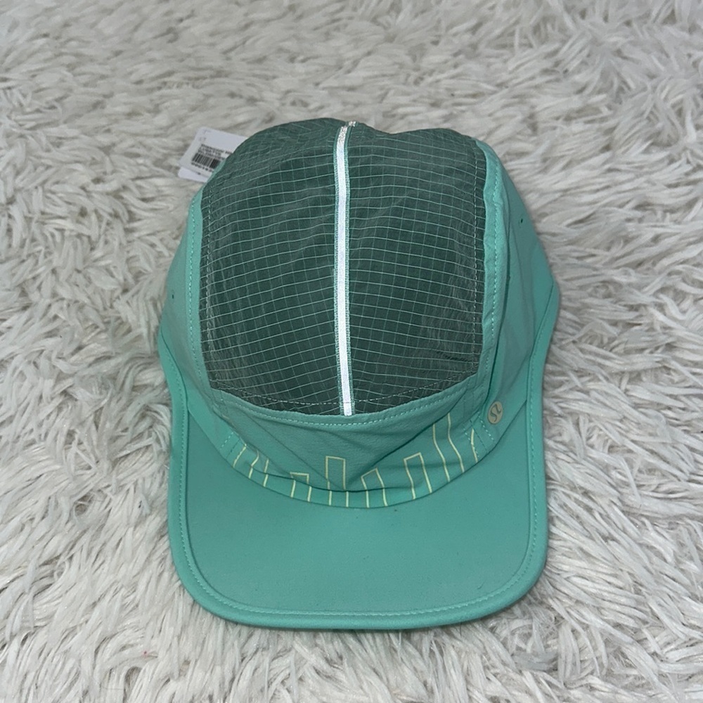 NWT Lululemon Drawcord Hiking Hat Wild Mint/Dewy